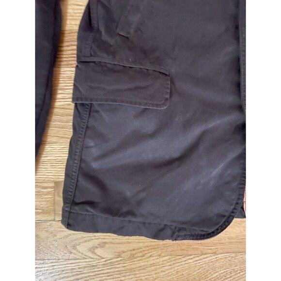 Stock Men Cotton 3 Button Blazer Brown Sport Jacket Size L - Picture 6 of 16